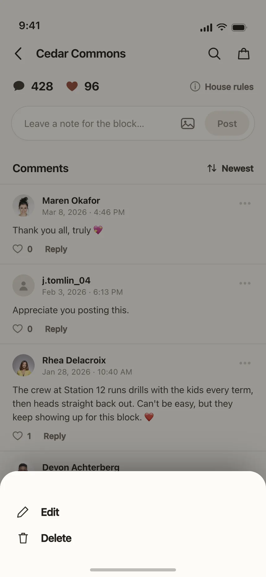 Action & Option