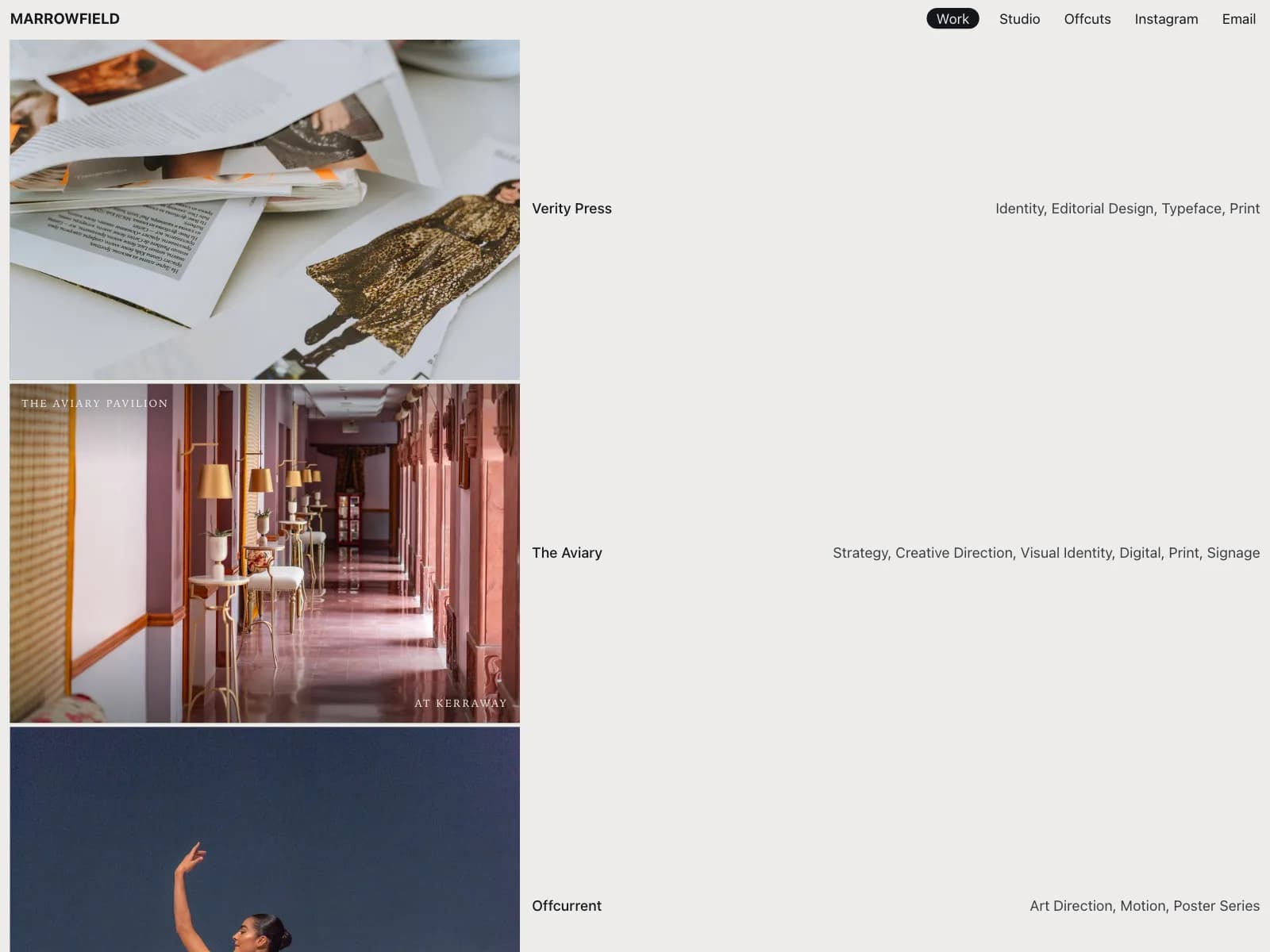 Agency websites