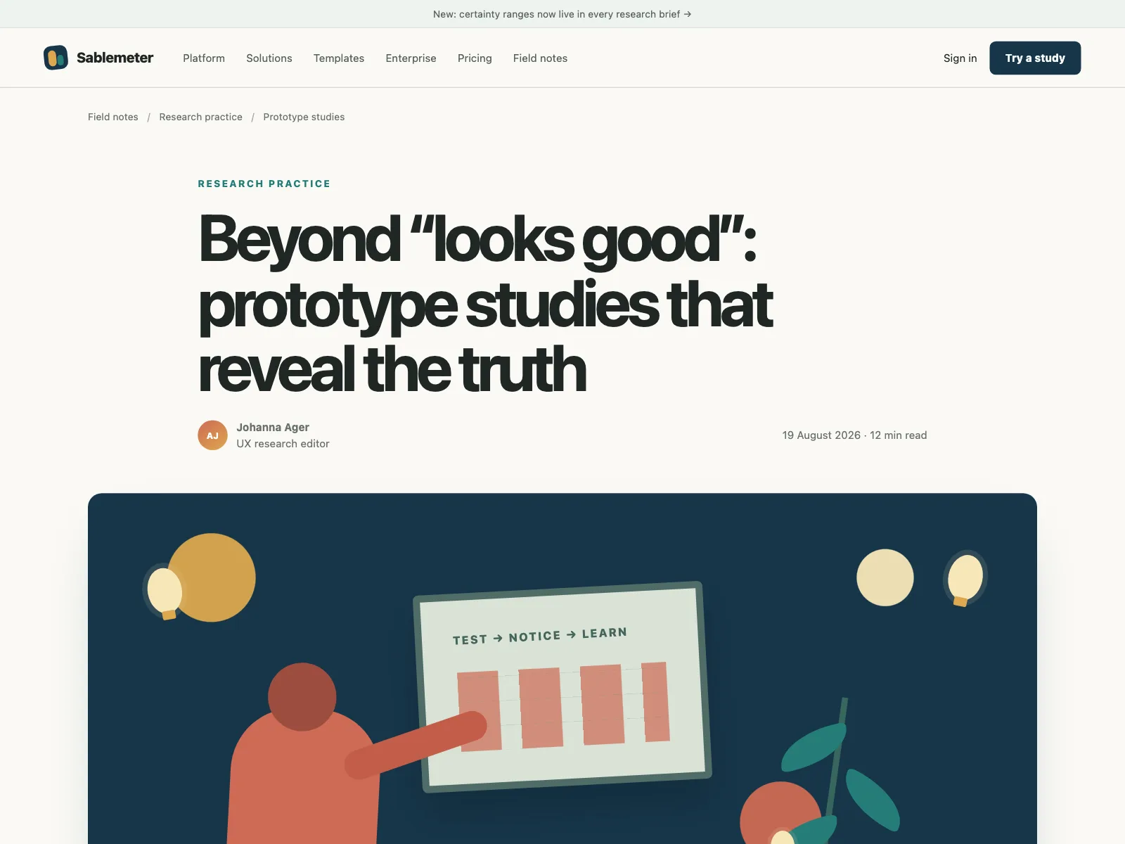 Blog post