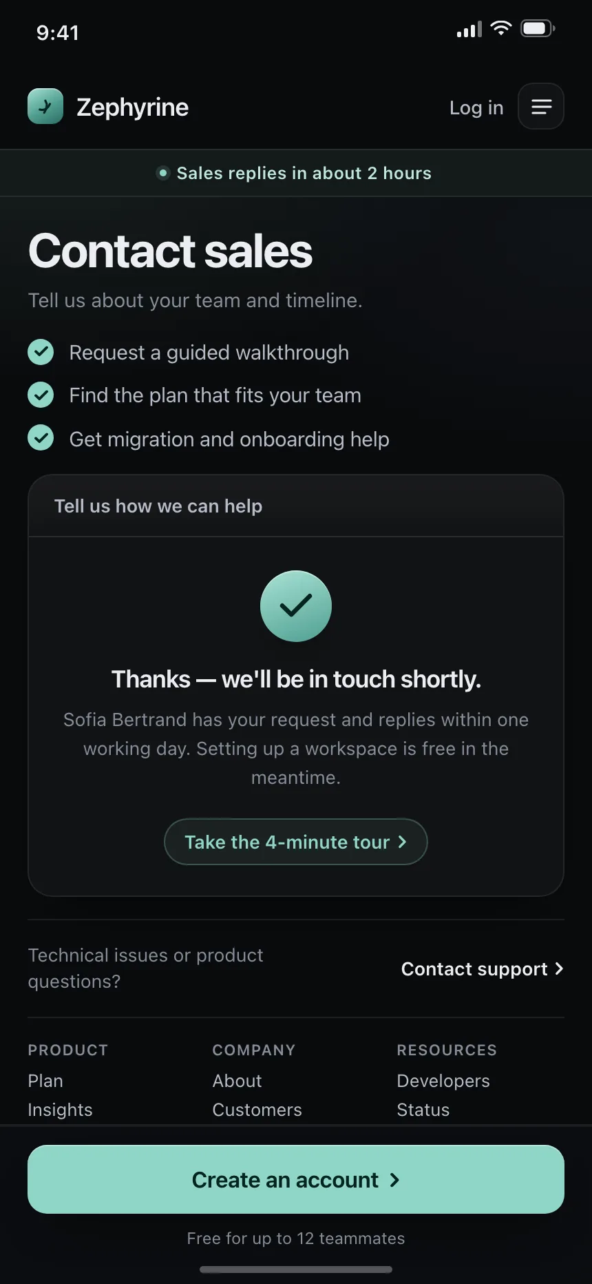 Book a demo
