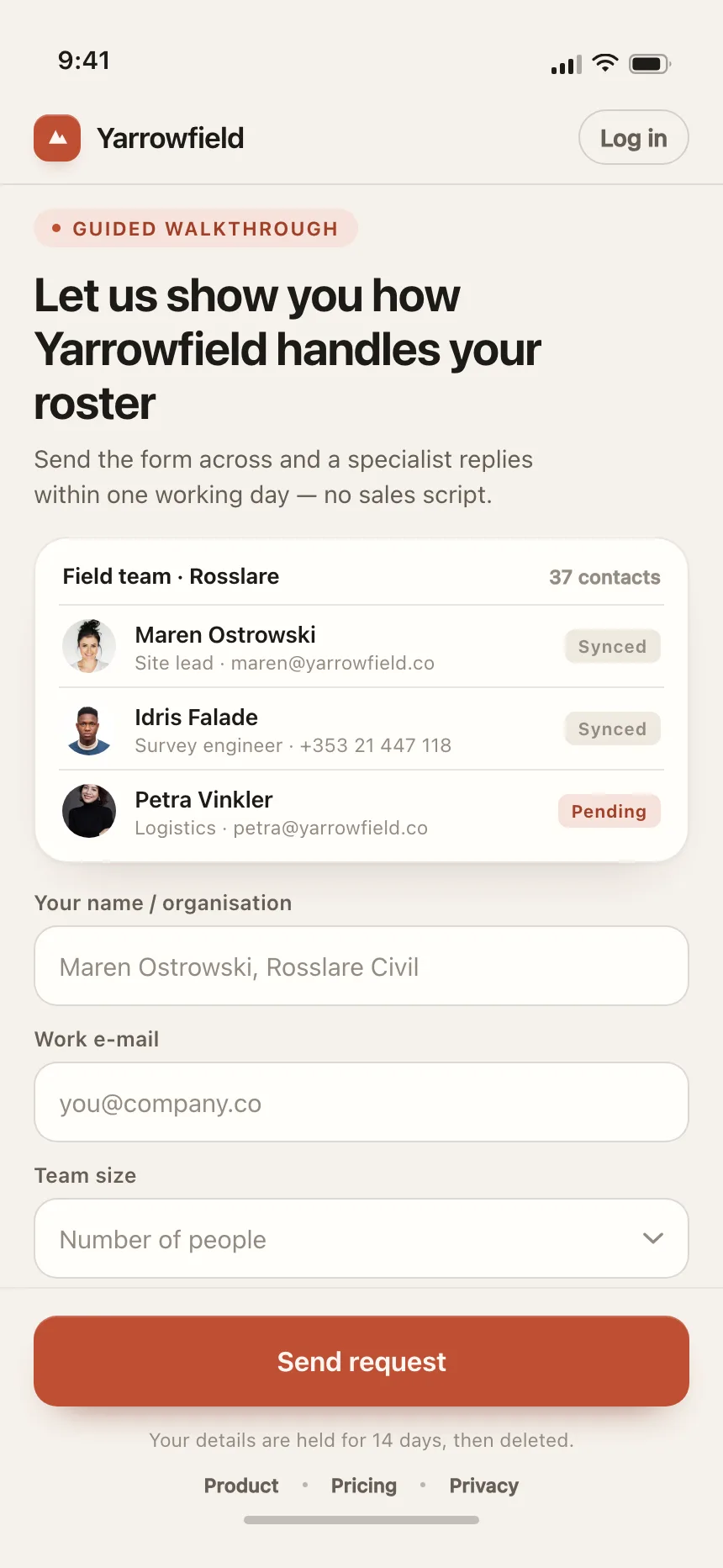 Contact