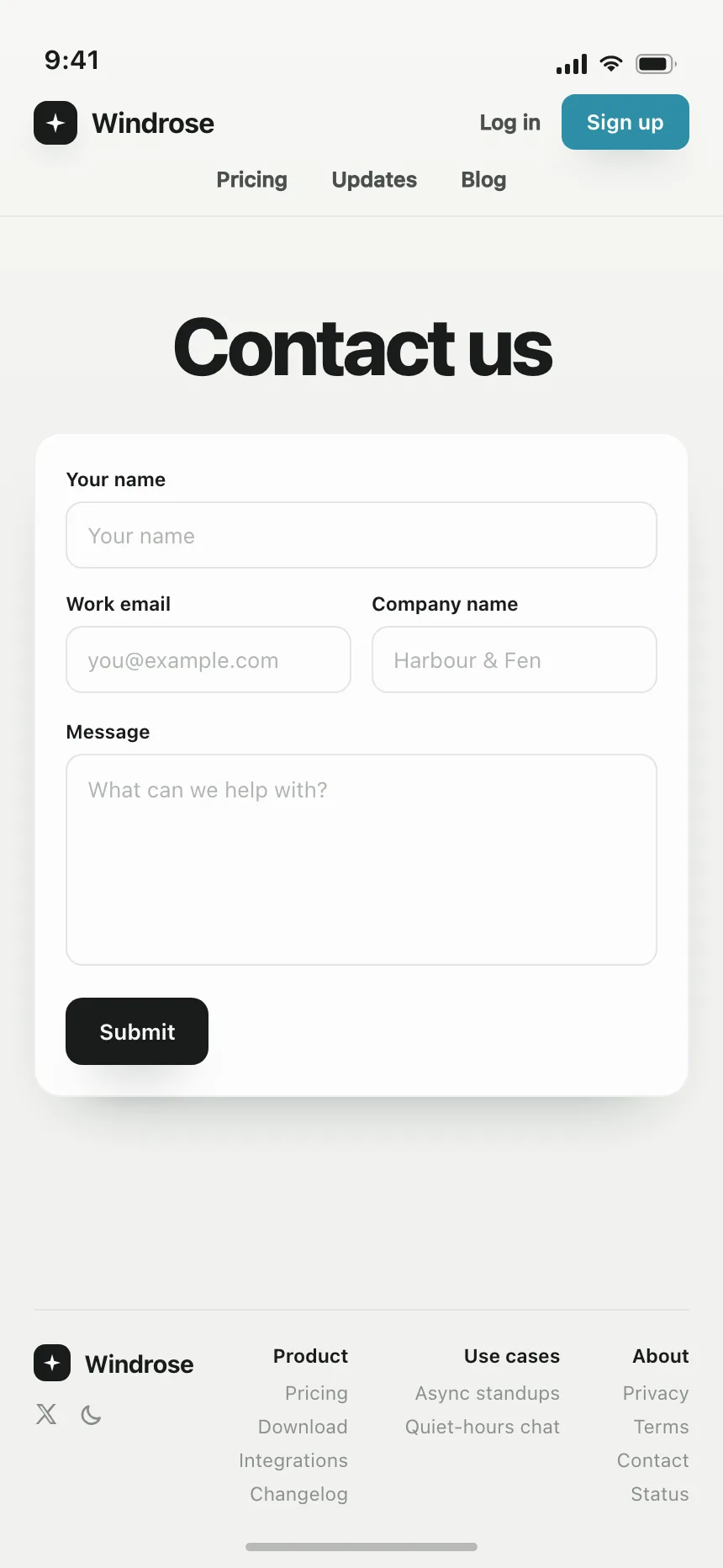 Contact