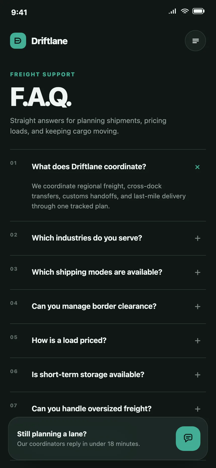 FAQ