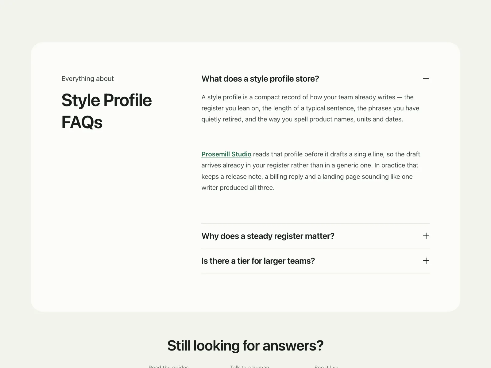 FAQ
