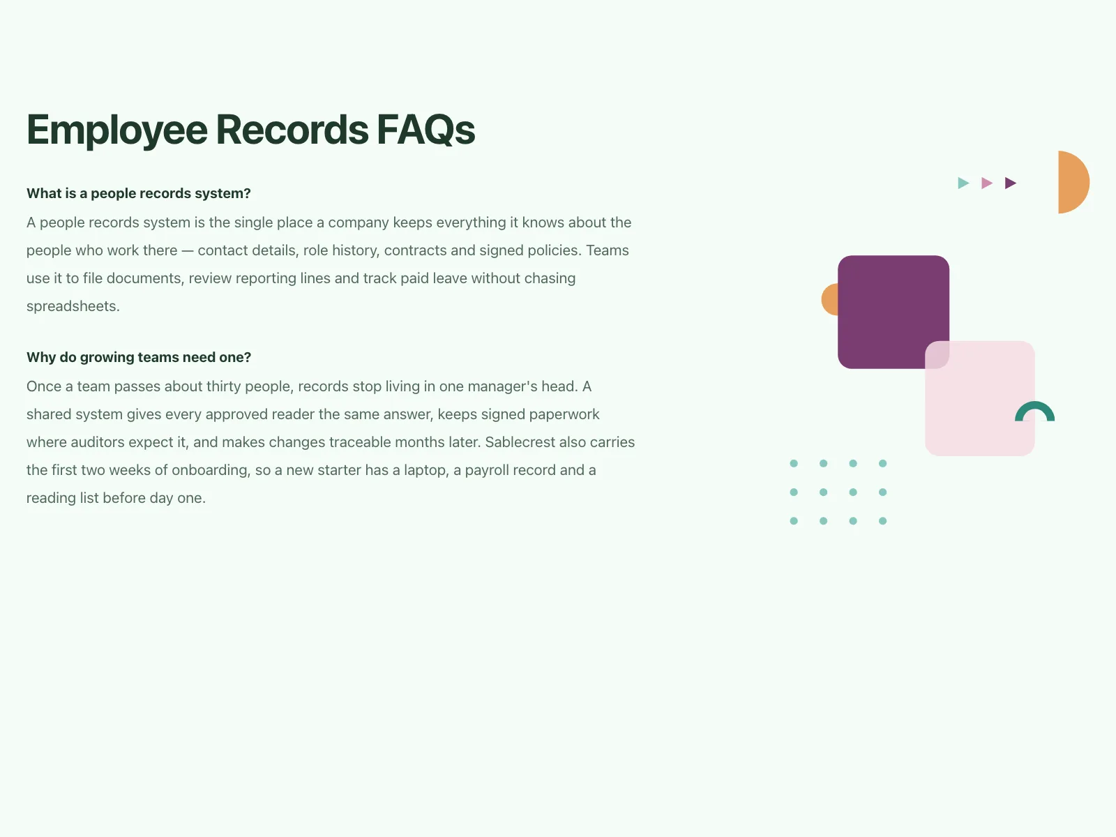 FAQ
