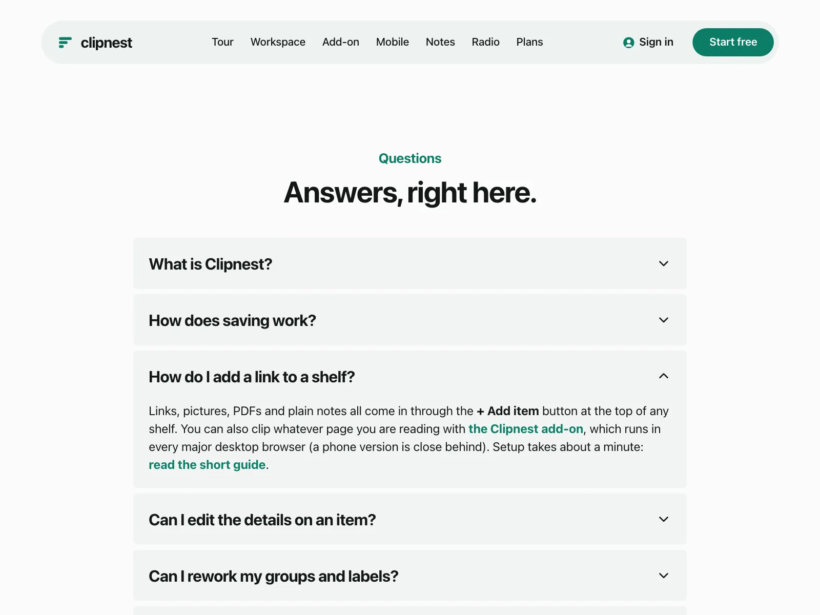 FAQ