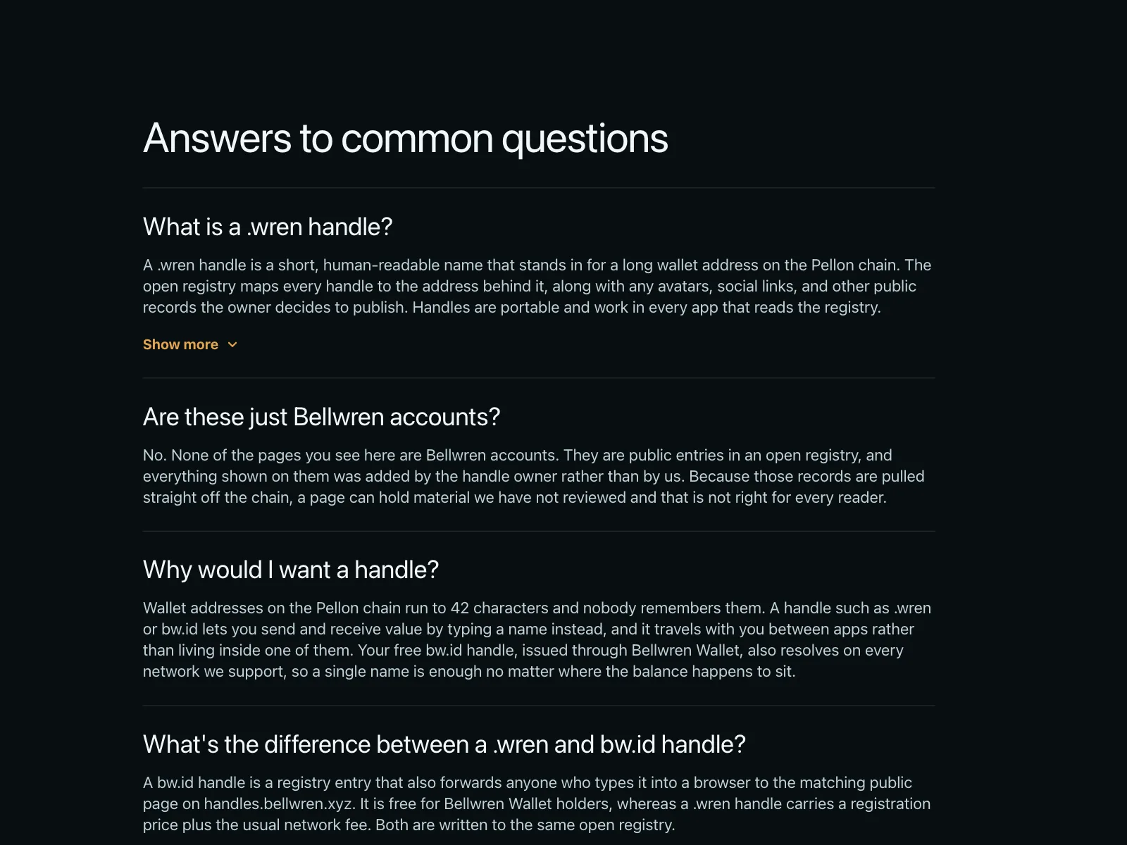 FAQ