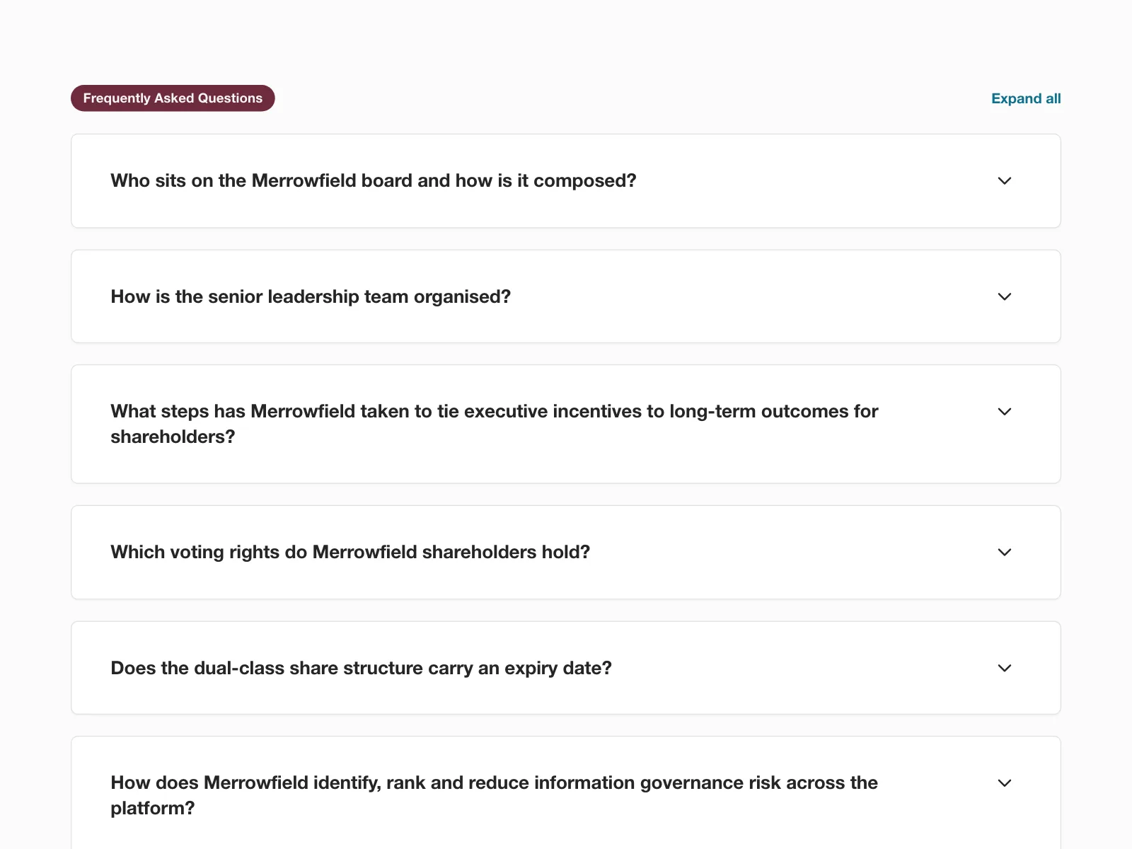 FAQ