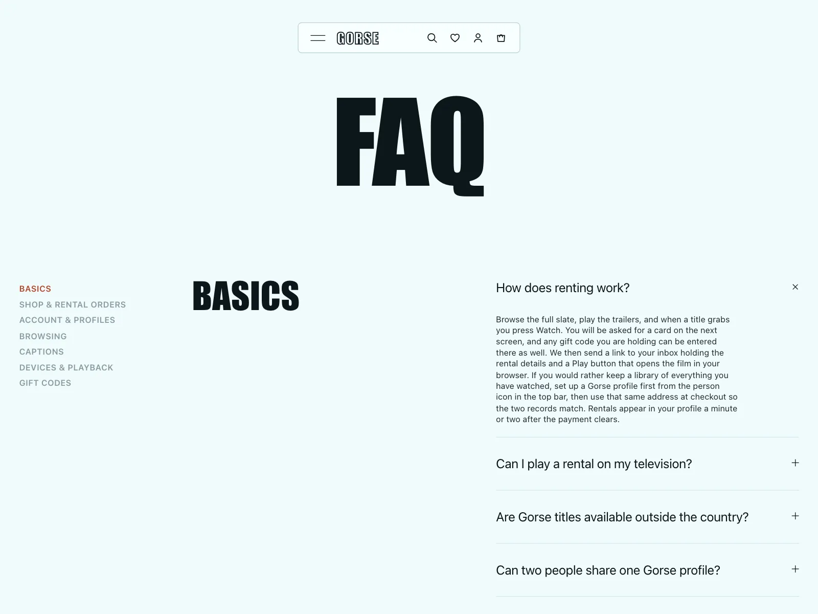 FAQ