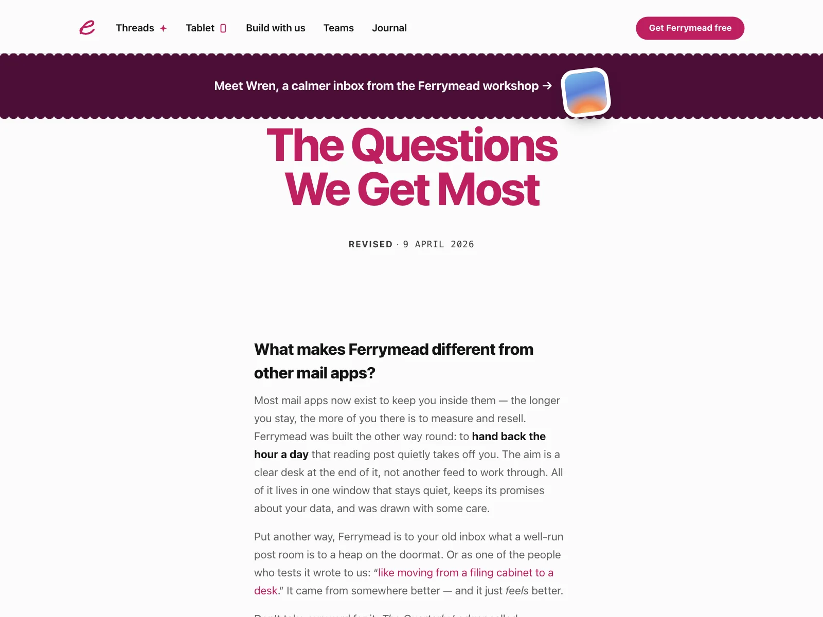FAQ