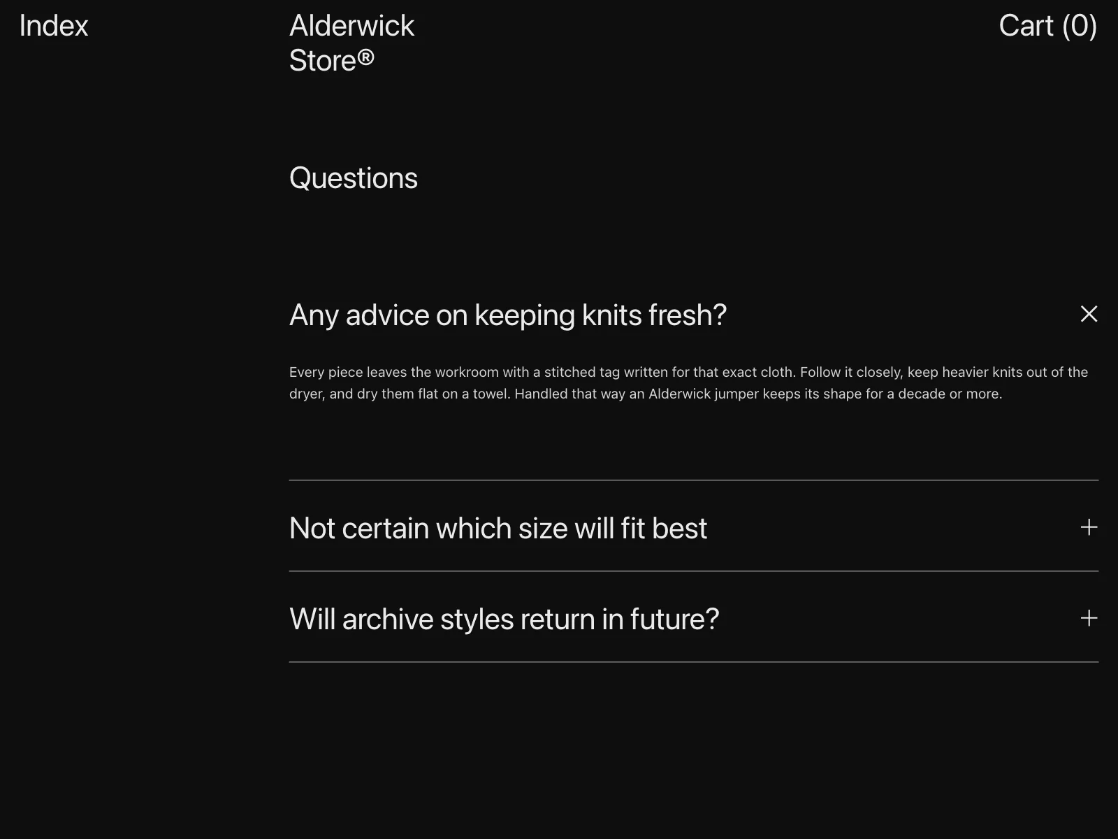 FAQ