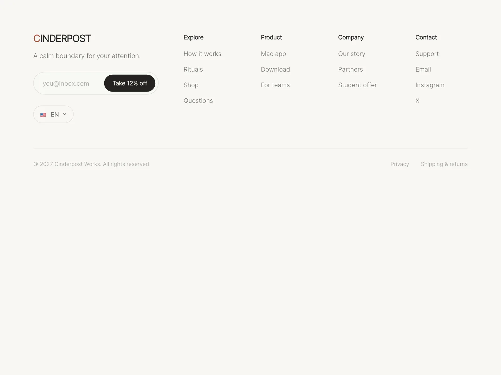 Footer