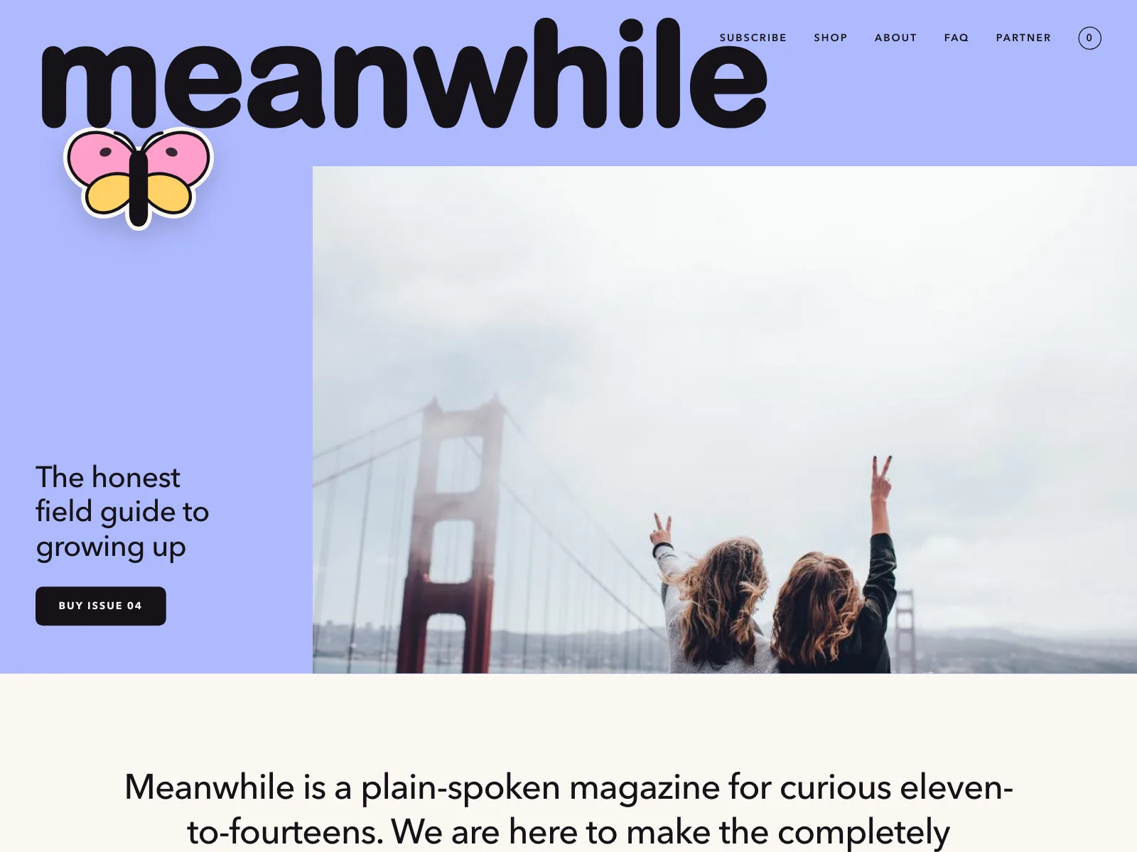 Magazine pages