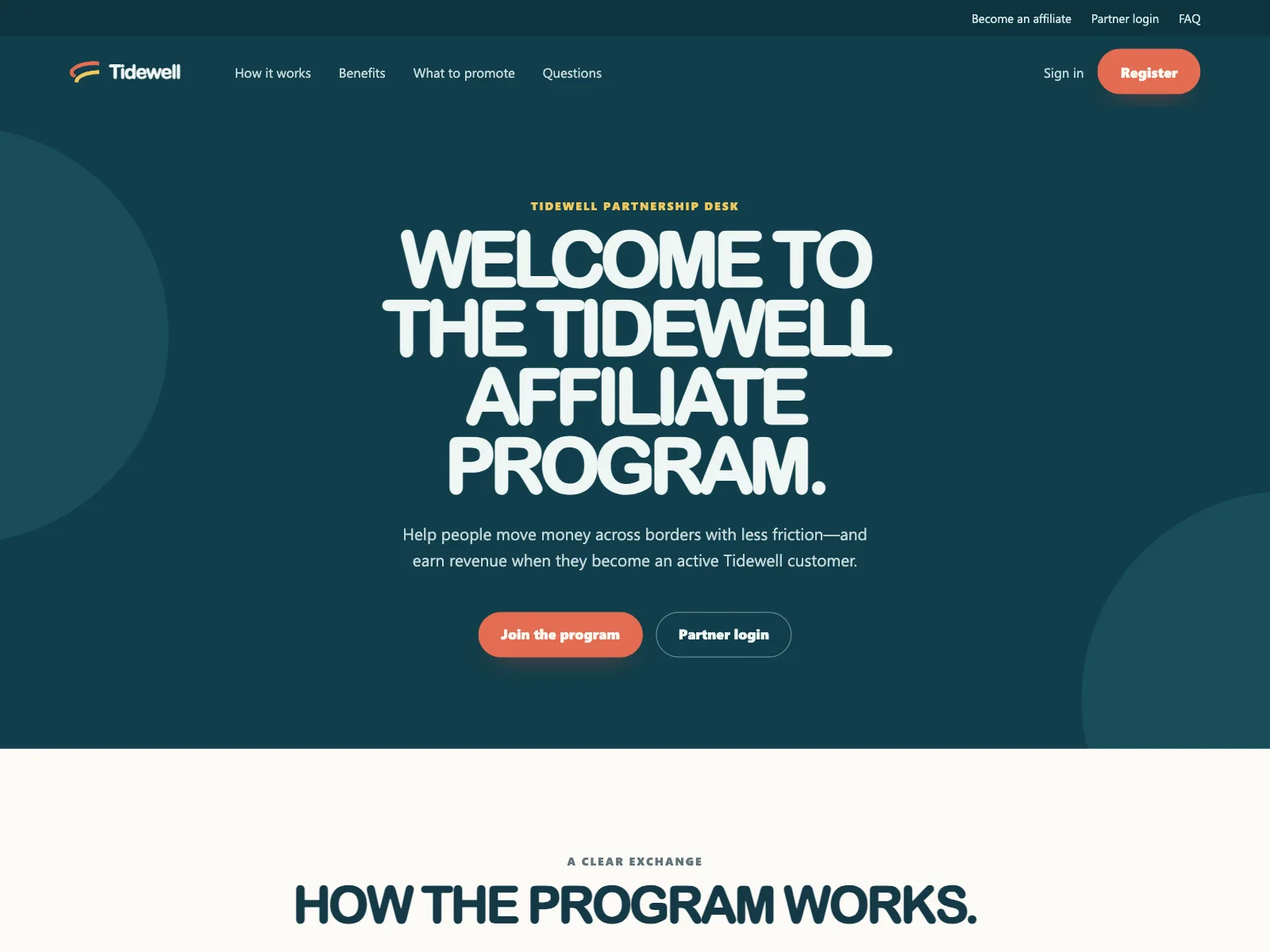 Partners page
