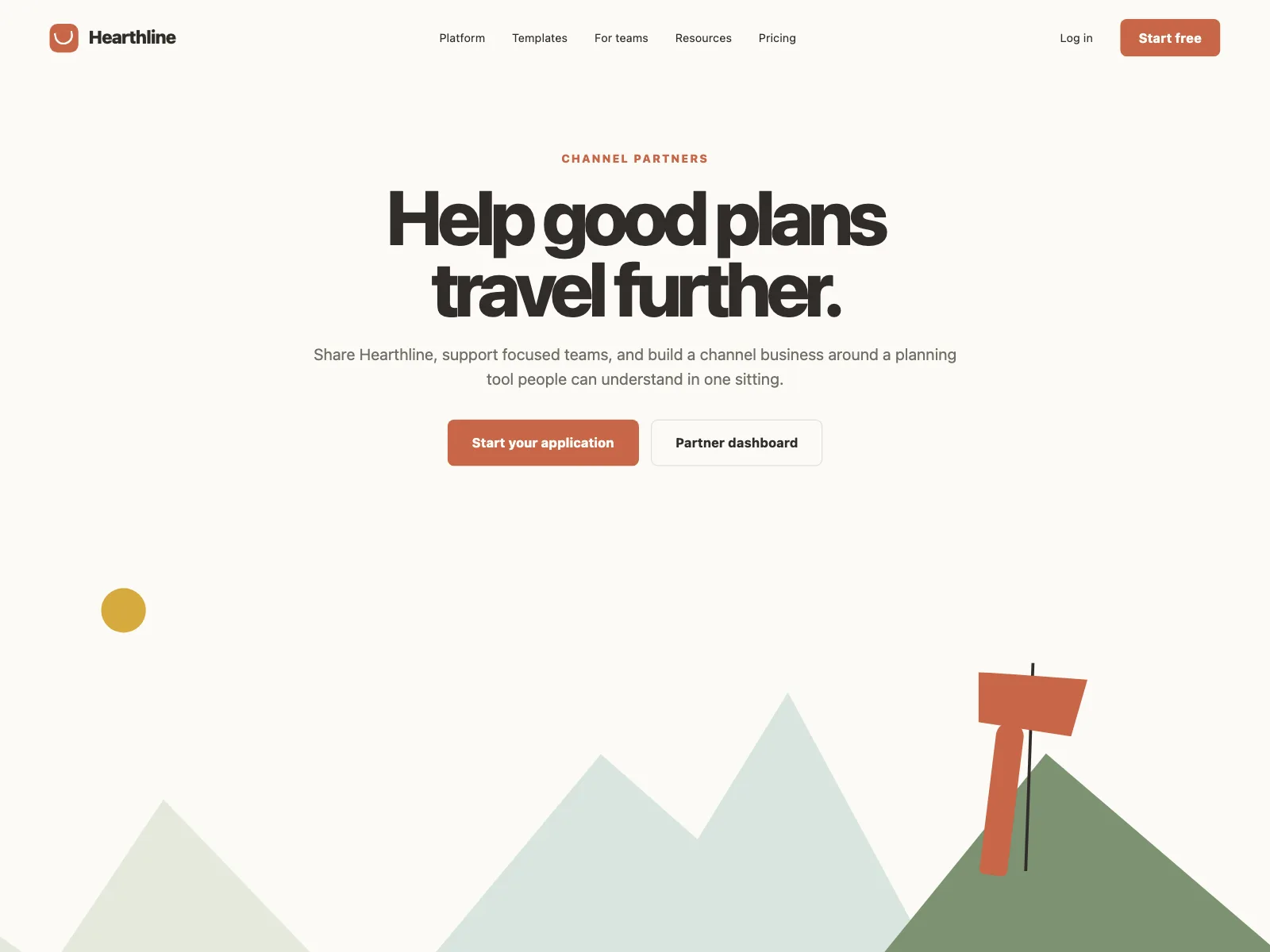 Partners page