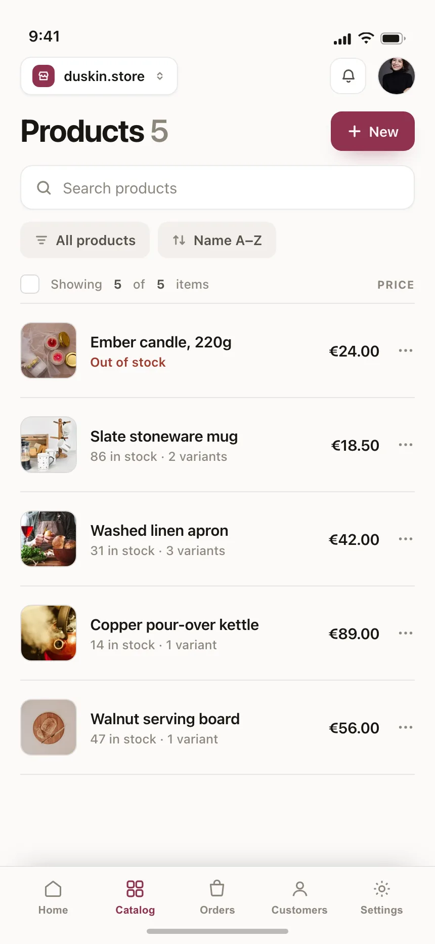 Project tracker