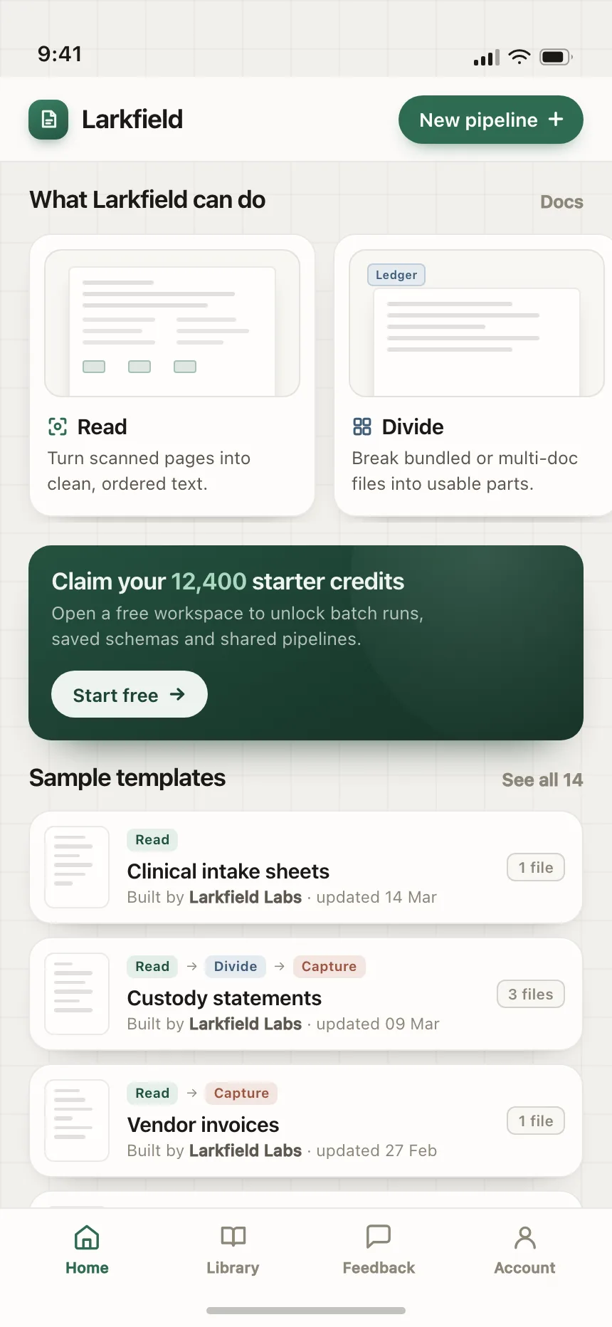 Project tracker