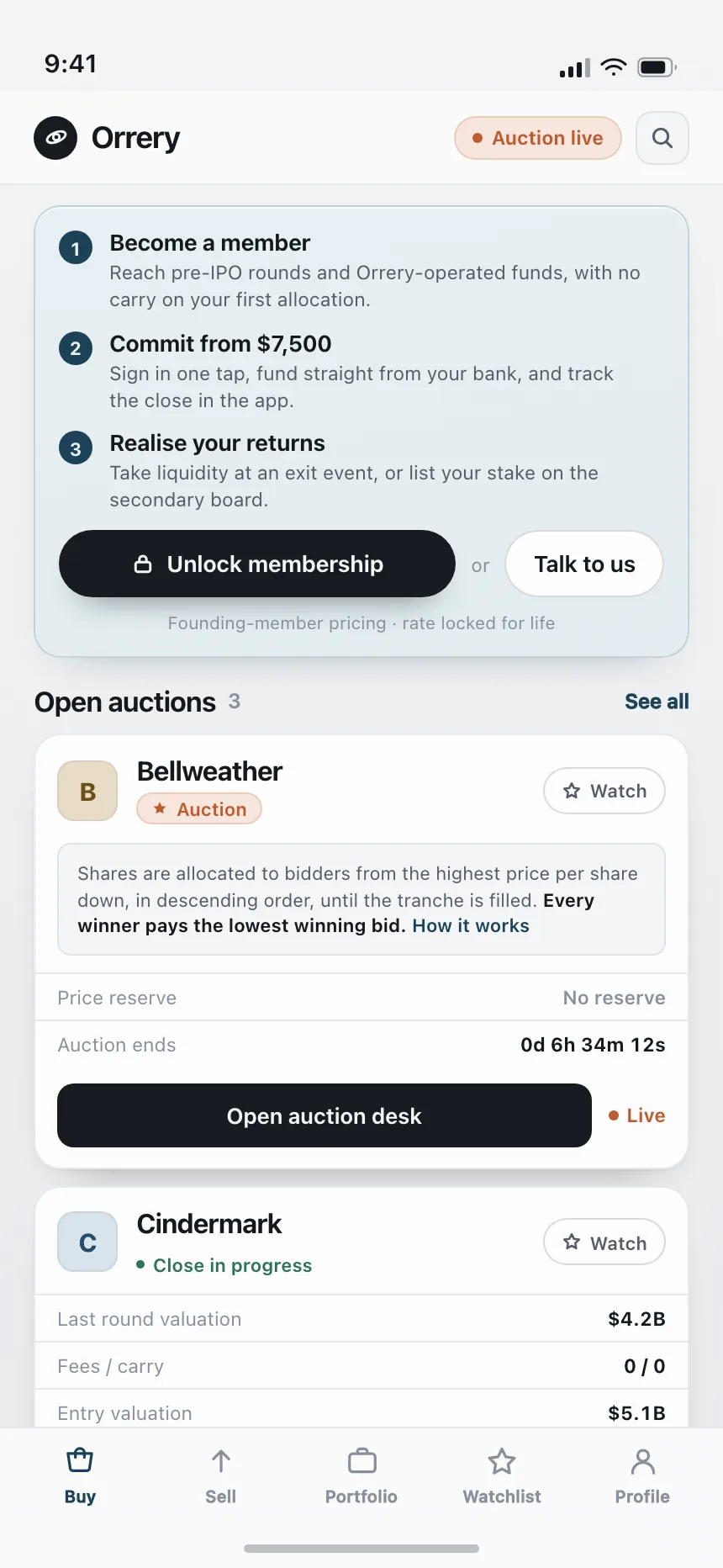 Project tracker