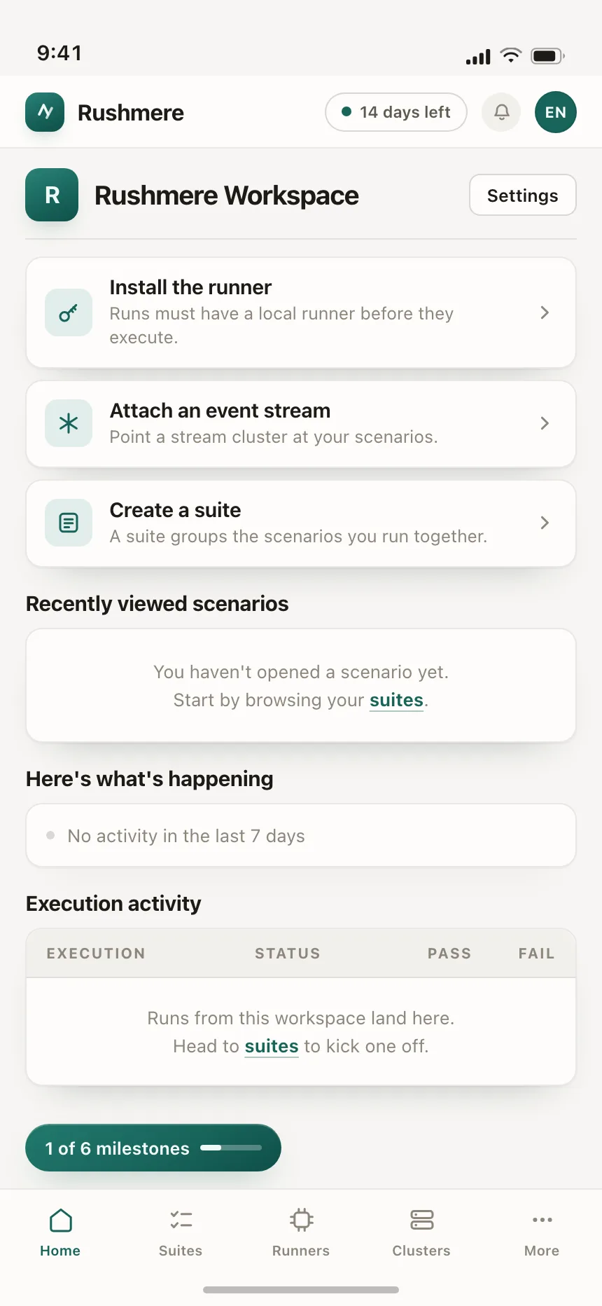 Project tracker