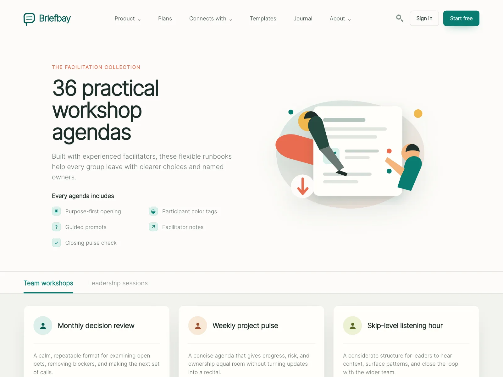 Resources page