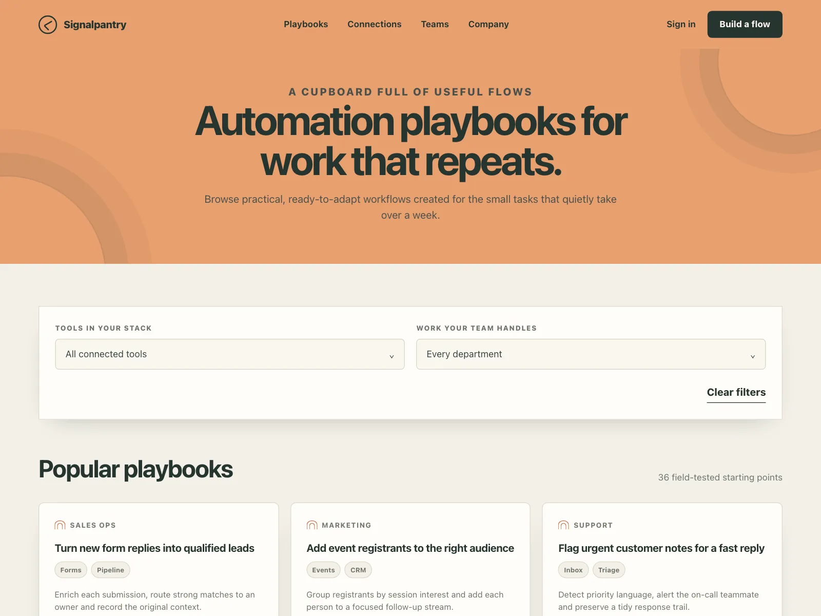 Resources page
