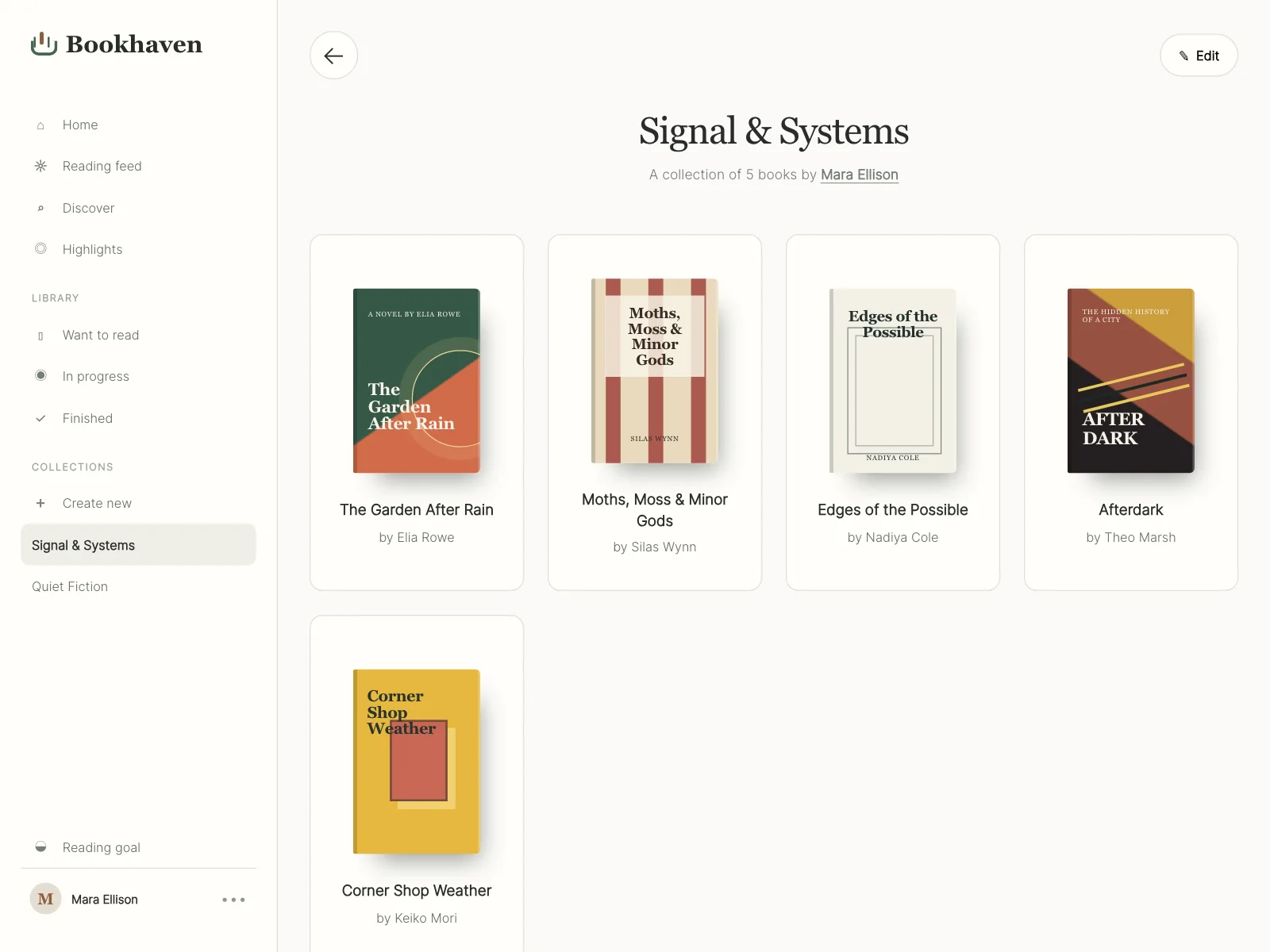 Resources page
