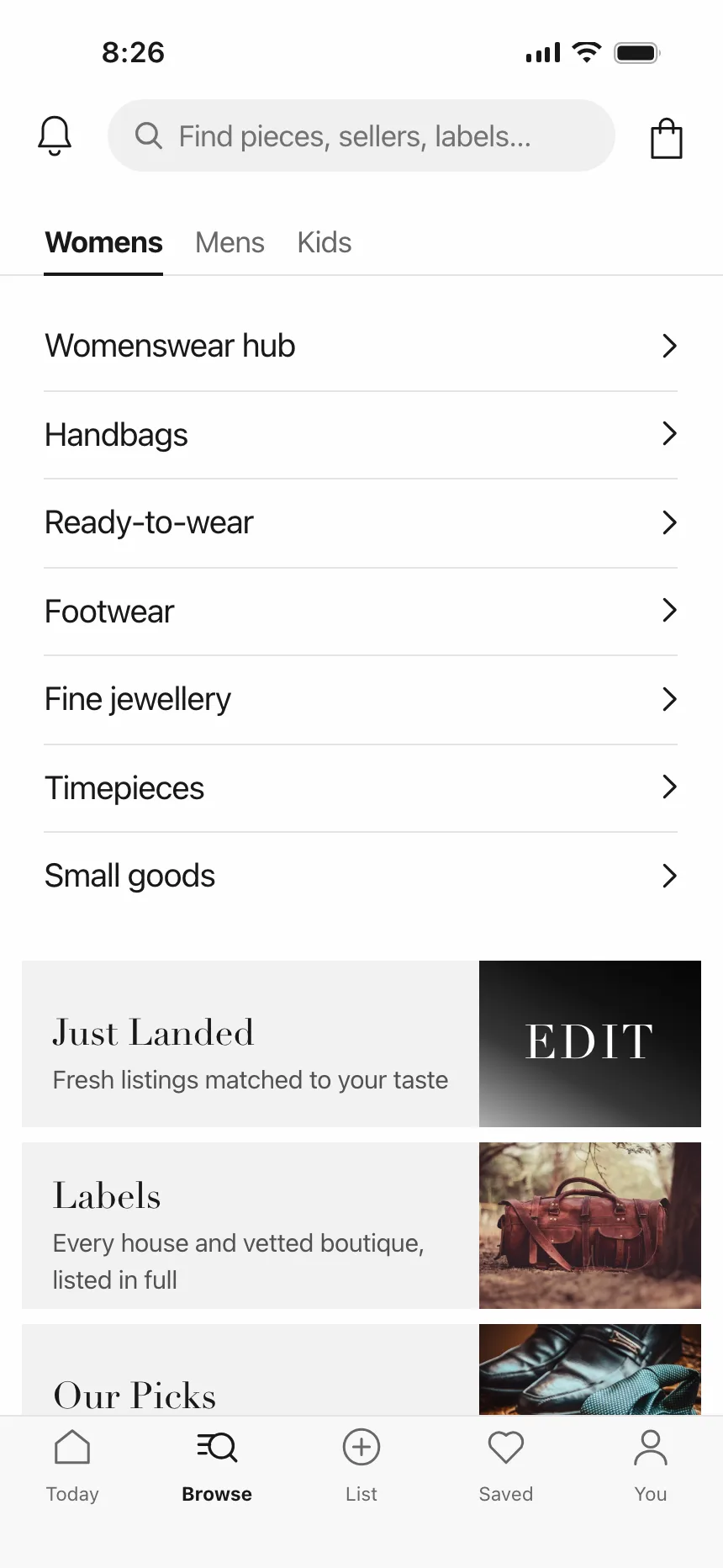 Search bar