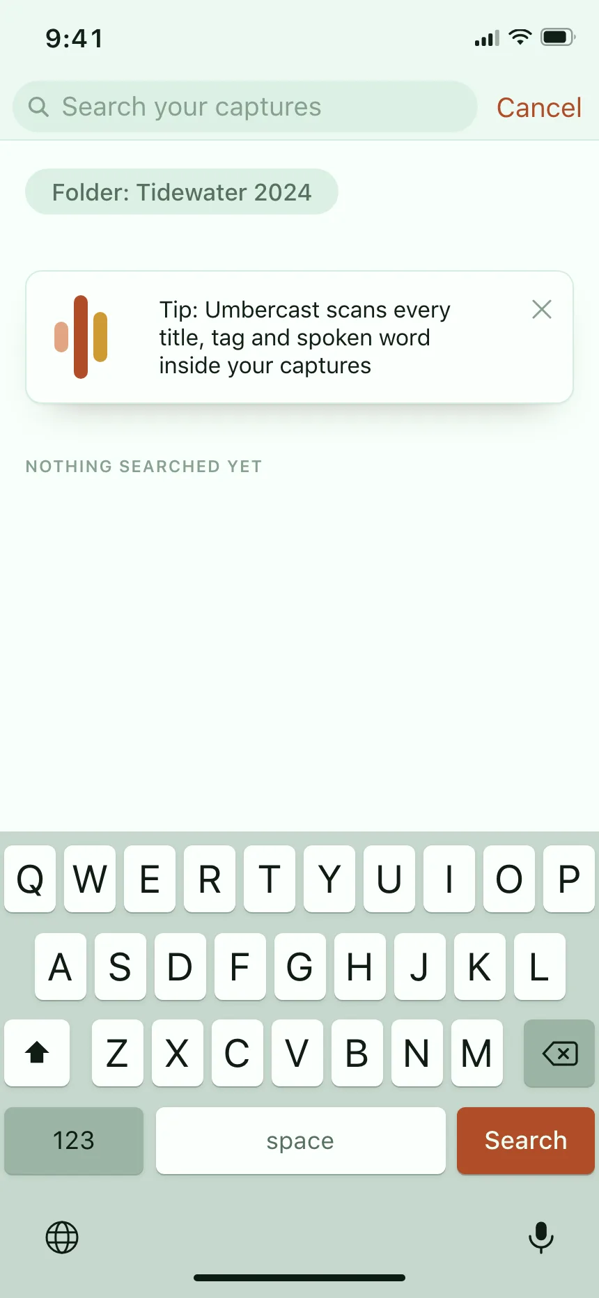 Search bar
