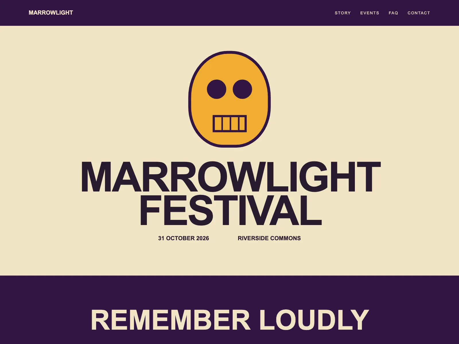 Sponsor page