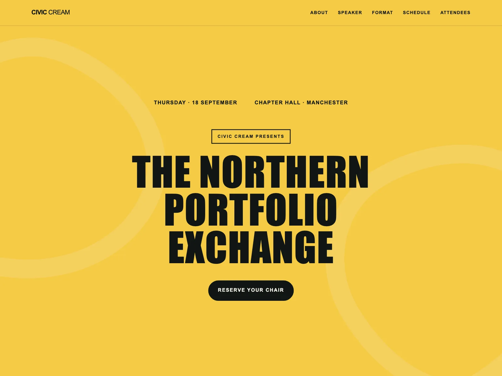 Sponsor page