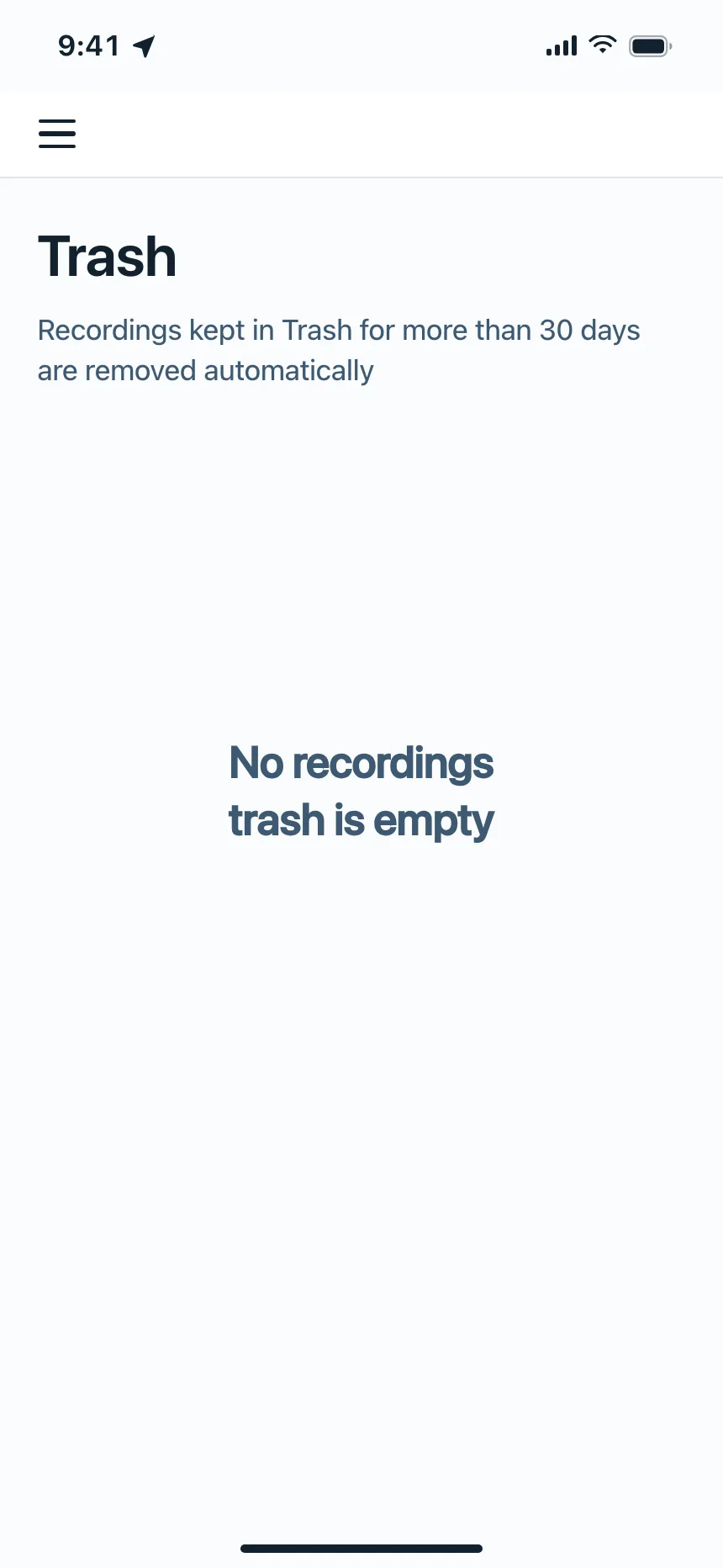 Trash & Archive