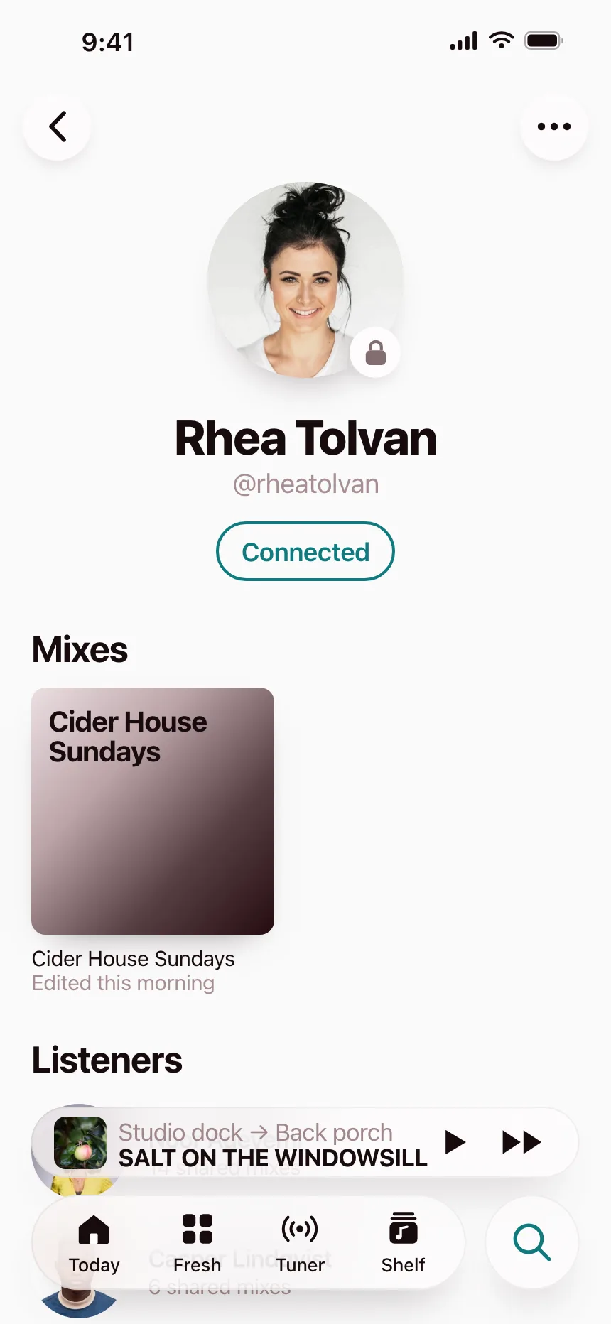 User profile