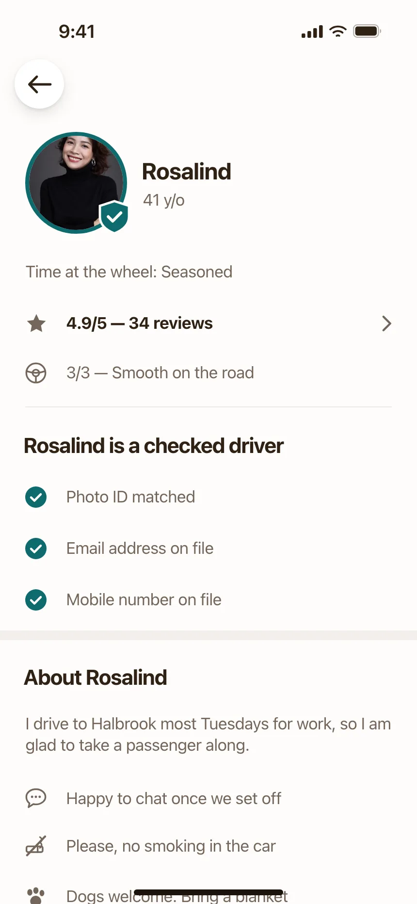 User profile