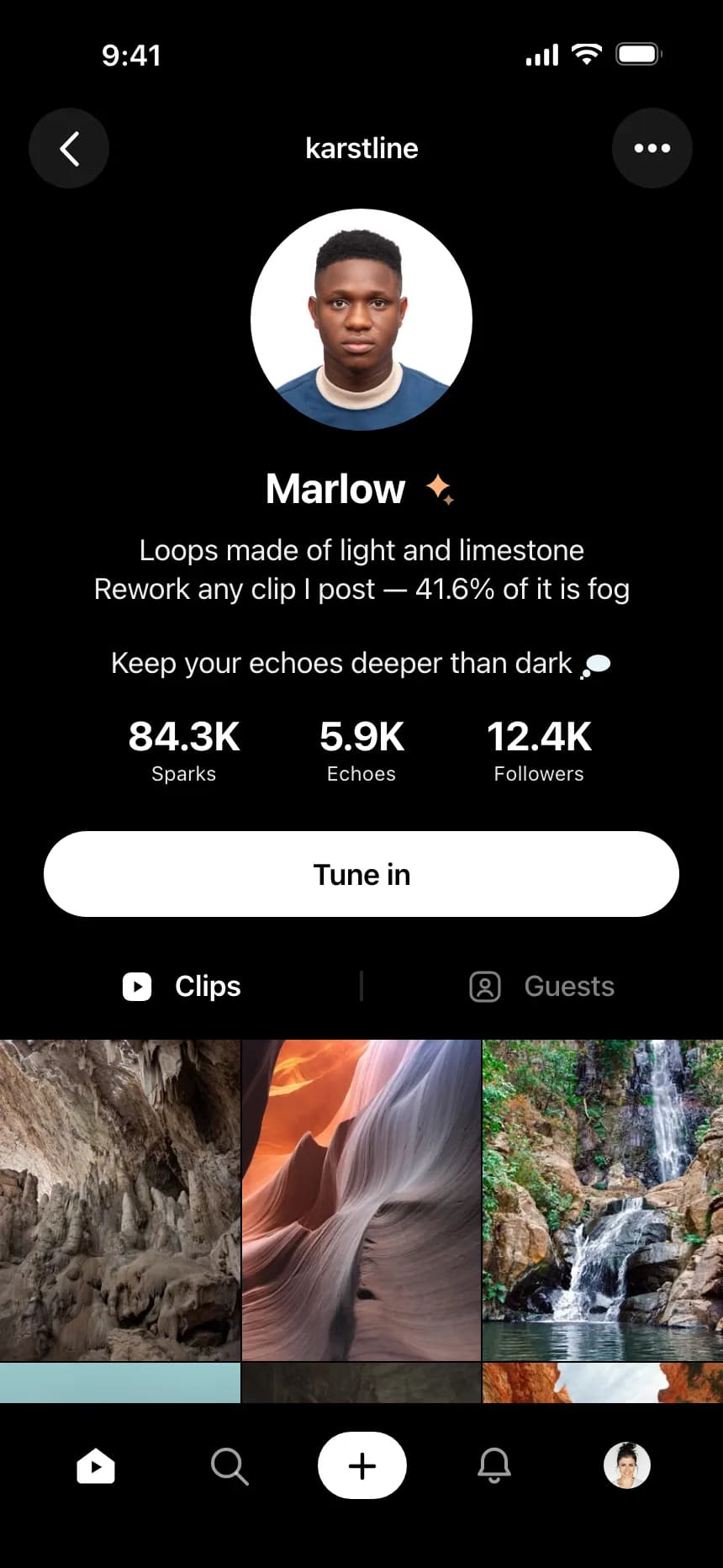 User profile