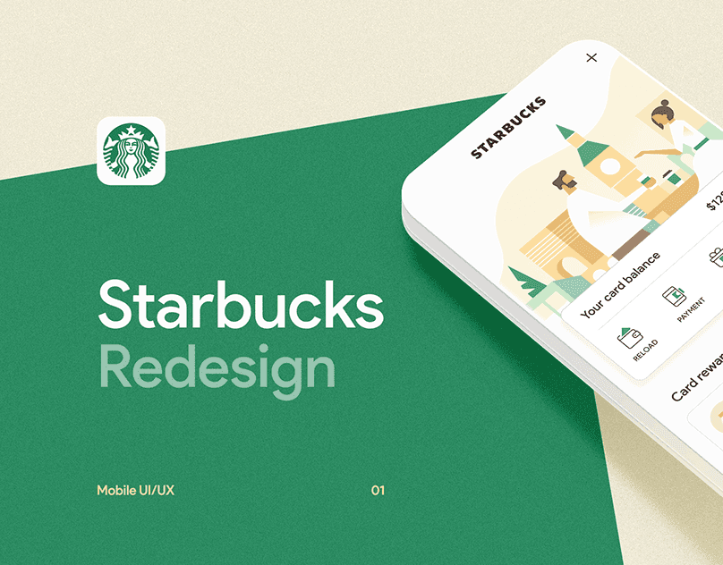 Starbucks - UI/UX Redesign