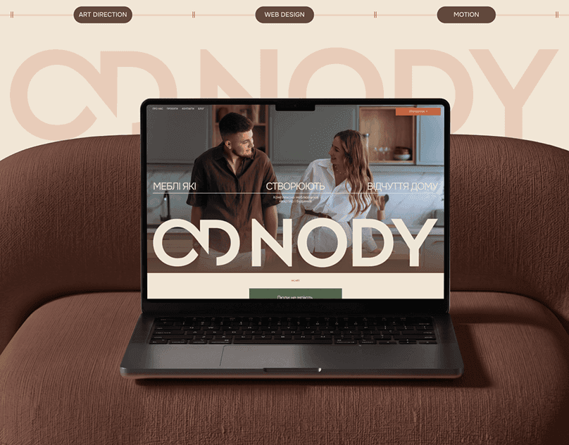 NODY - Premium Furniture | Website Development
