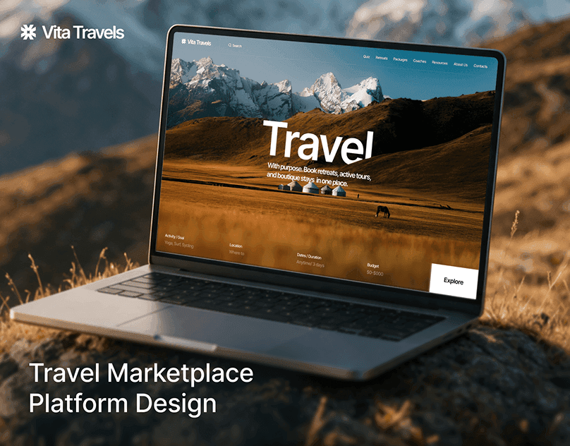 ↗️ VITA TRAVELS – TRAVEL AGENCY WEBSITE D...