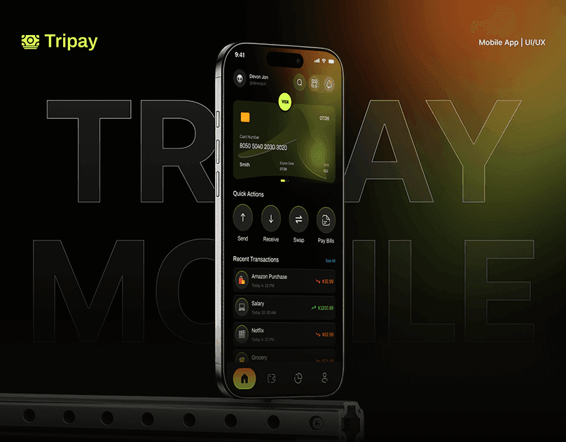 Tripay — Mobile Banking App Case Study