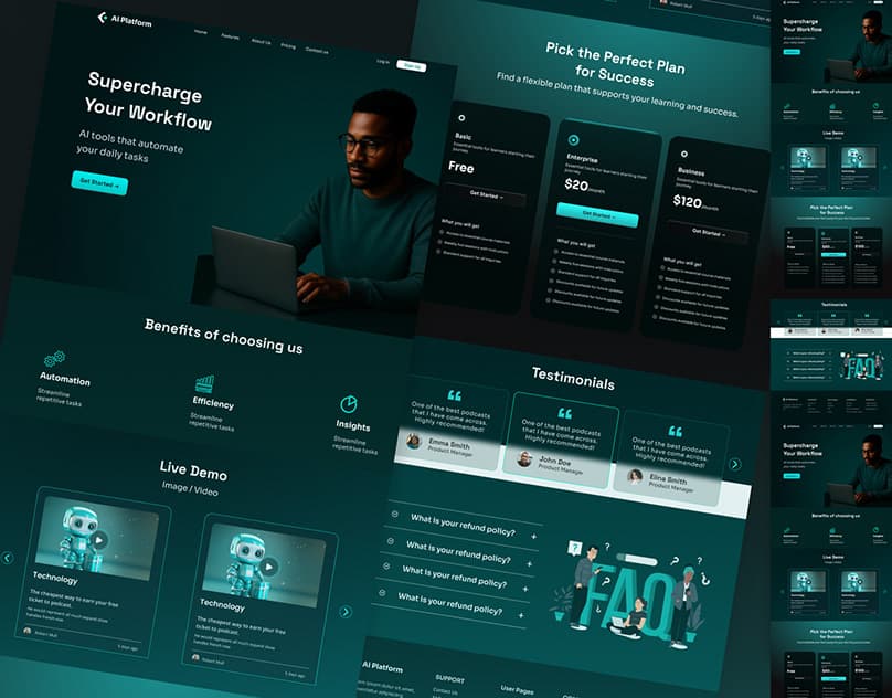 AI Landing Page