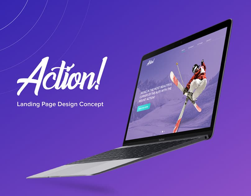 Ski Resort Landing Page