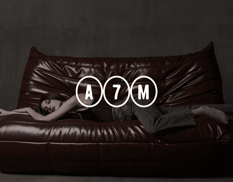 Designer portfolio website combining portrait photography, project previews, and three-dimensional visual elements.
