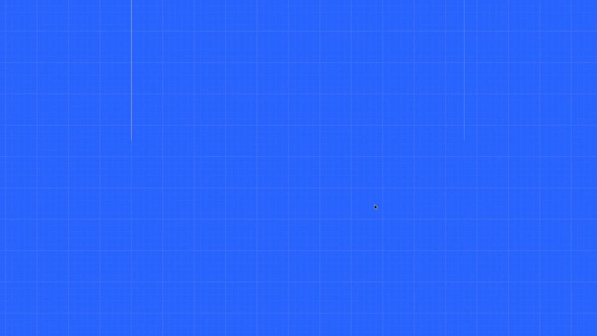 Blue Grid Design Canvas