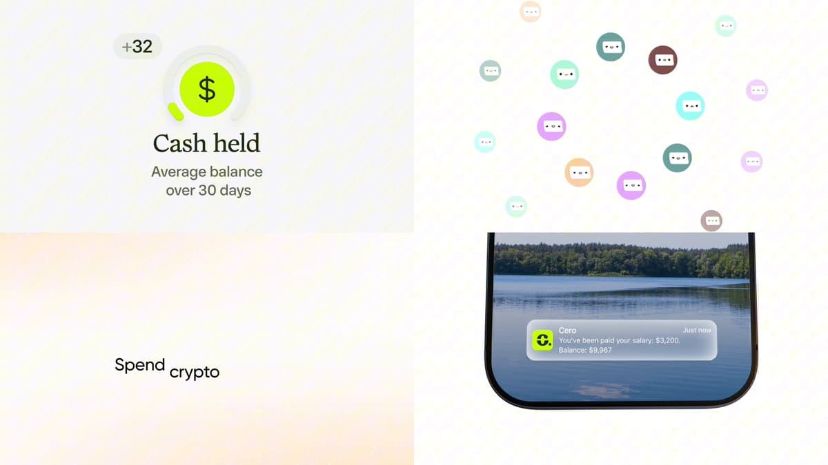 Cero Crypto Cash Widgets