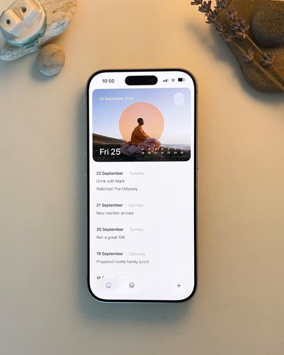 Daily Journal Calendar App
