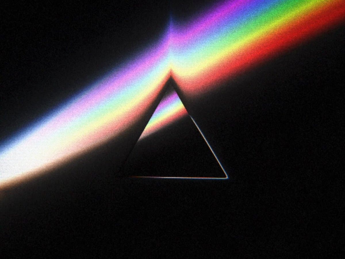 Prism Rainbow Triangle Art