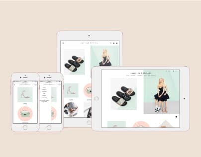 Loeffler Randall Website Redesign