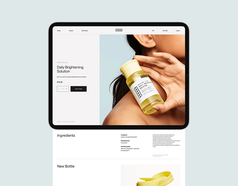 Ecommerce —Design Direction
