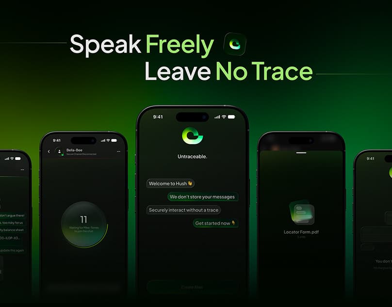 Privacy messaging mobile app
