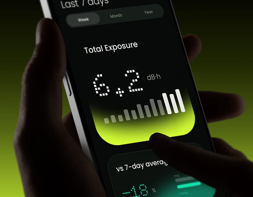 OTO — Hearing Dose Monitor App UI/UX | B...