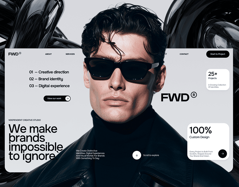 FWD | CREATIVE AGENCY WEBSITE